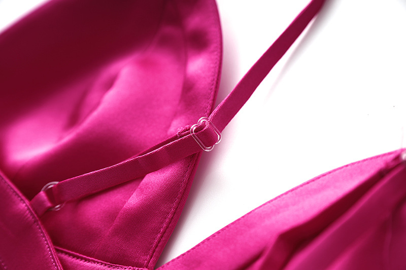 Feminino high-end francês retro primavera e verão estilo cetim brilhante nicho design terno jaqueta colete saia curta conjunto de três peças_voghion.com
