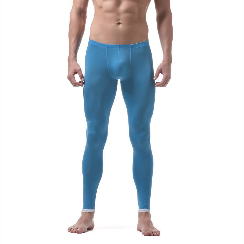 Johns longos de seda gelada para mulheres Leggings Long Johns para homens Johns longos de seda gelada para homens_voghion.com