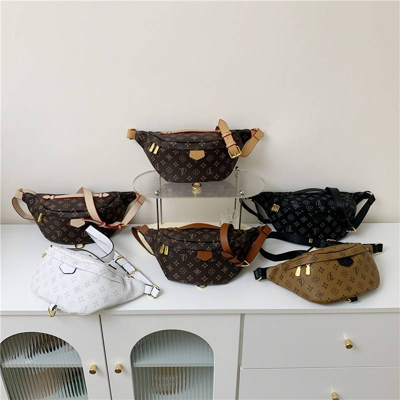 Moda retrò Marsupio da donna nuova borsa a tracolla da donna con borsa a tracolla di grande capacità_voghion.com