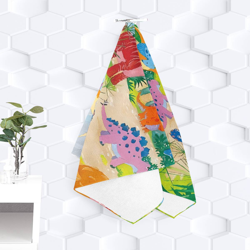 Dinozauru rotaļlietas, mīksti un īpaši absorbējoši viegli vannas dvieļi, piemēroti mugursomām, pārgājieniem, fitnesam, pludmalei, jogai_voghion.com