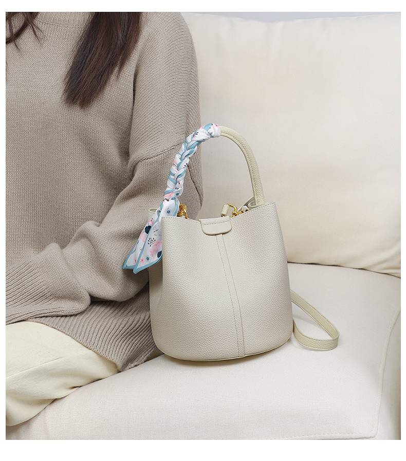 VINEY Bag 2025 Nová dámská taška Messenger Bag Špičková odnímatelná kabelka z pravé kůže Bucket Bag_voghion.com