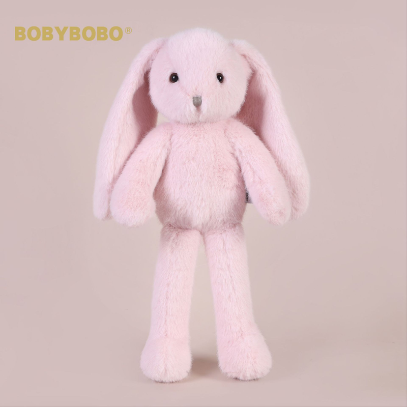 Kuscheltiere BOBYBOBO Rosa Langbeiniges Kaninchen Plüschtier Kinderbegleiter Trostpuppe Freundin Geburtstagsgeschenk Neu_voghion.com