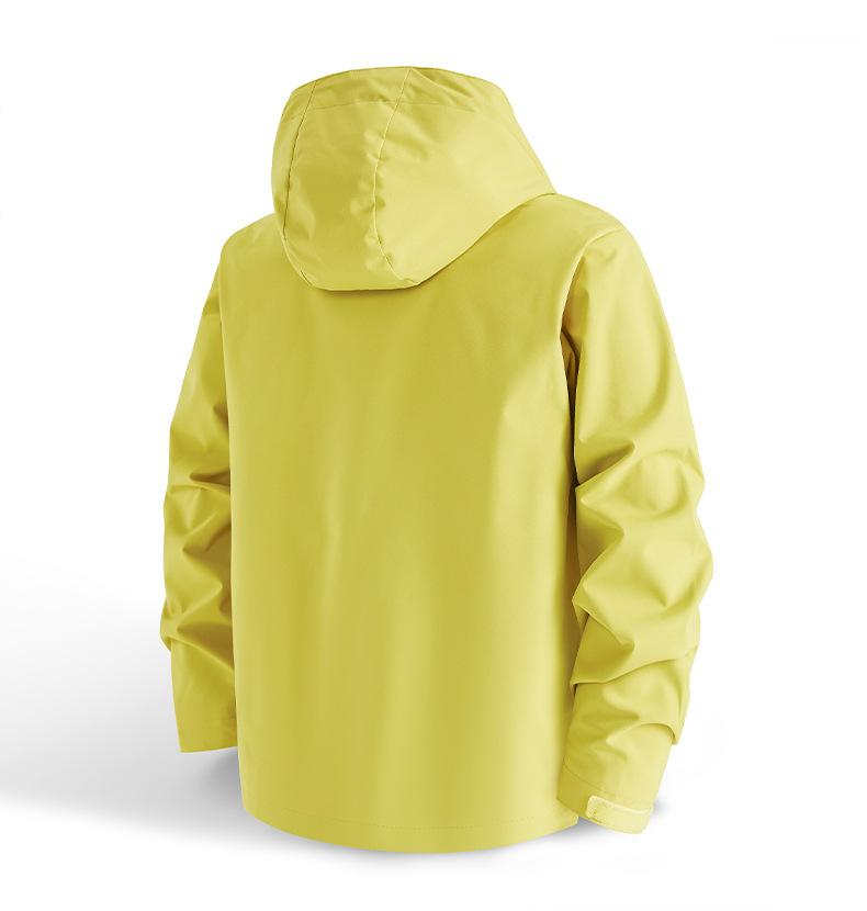 Unisex All-Terrain Windbreaker – Waterproof Hiking Jacket With Breathable Mesh Lining (S-3XL, Quick-Dry Polyester)_voghion.com