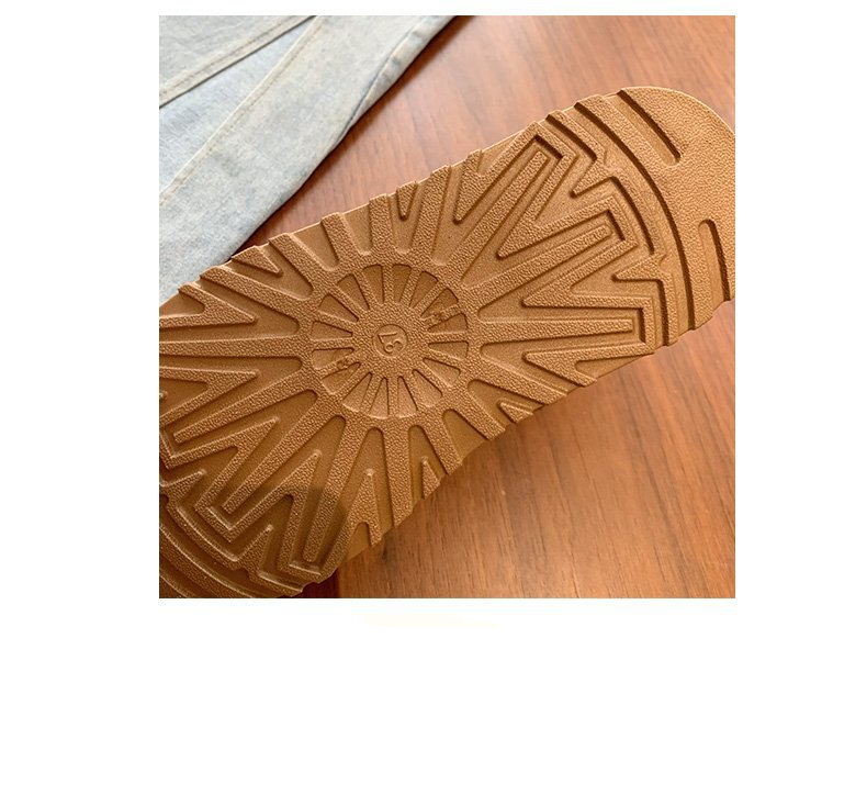 Women's Shoes Thick Soled Snow Boots Fashionable Women's Winter New Velvet Thickened Short Boots Non Slip_voghion.com