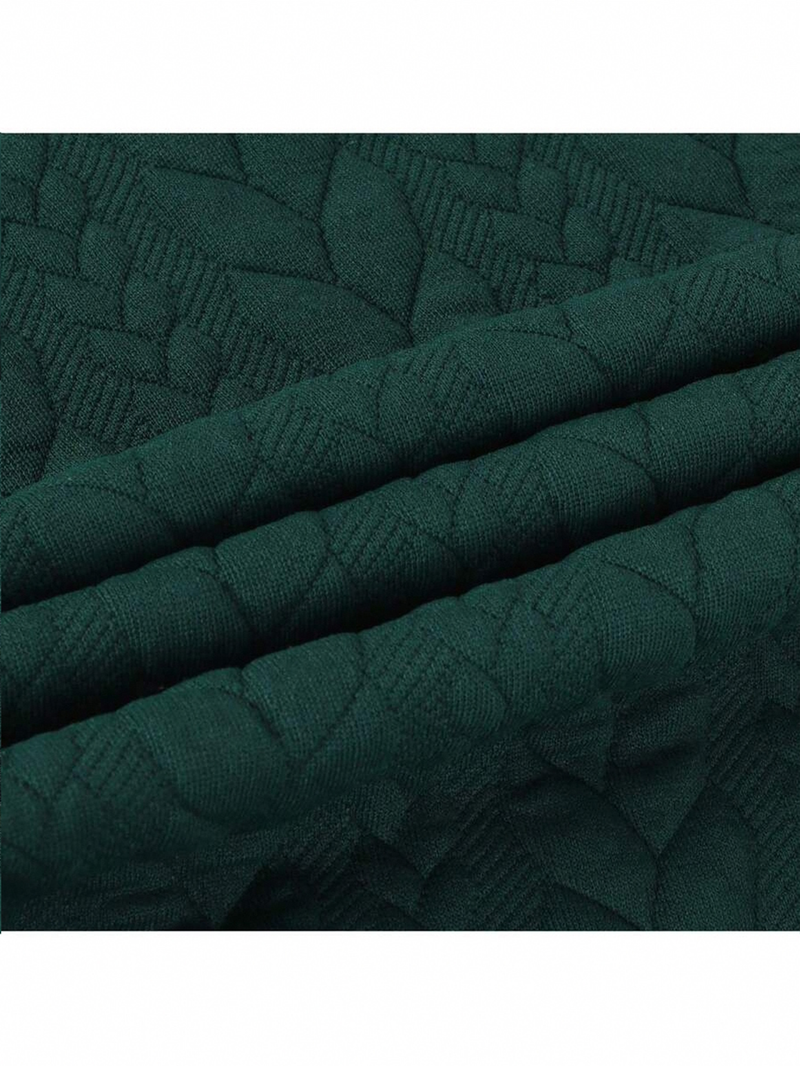 Nuovo maglione in maglia tinta unita da uomo - Essenziale per autunno/inverno con misto lana di prima qualità_voghion.com