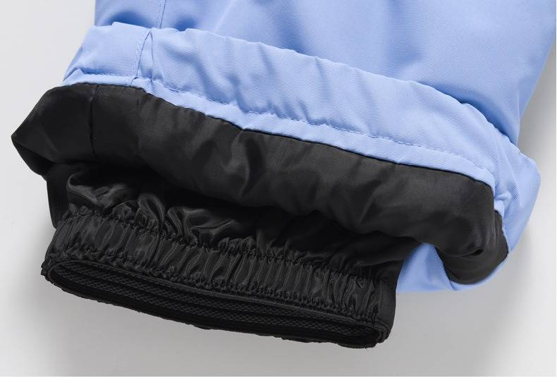 Conjunto de calça e jaqueta de neve infantil para o inverno - Roupa de esqui impermeável, à prova de vento e com isolamento térmico para meninos e meninas - Macacão térmico para esportes ao ar livre_voghion.com