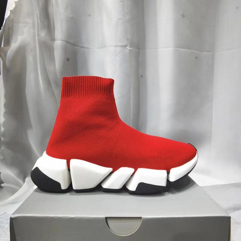 High Version 2.0Ss New Straight Comfortable Sock Knitted Fabric Unisex Couple Casual Sports Single Shoes_voghion.com