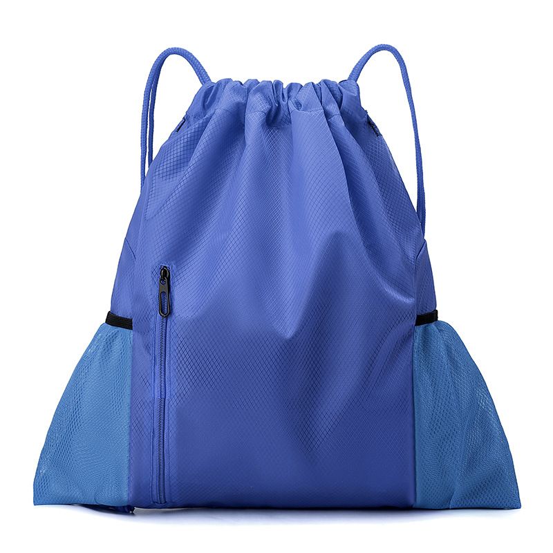 2025s Drawstring With Zipper, Oxford Cloth, Sports Casual Backpack, Travel Student Soccer Shoe Bag, Basketball Bag_voghion.com