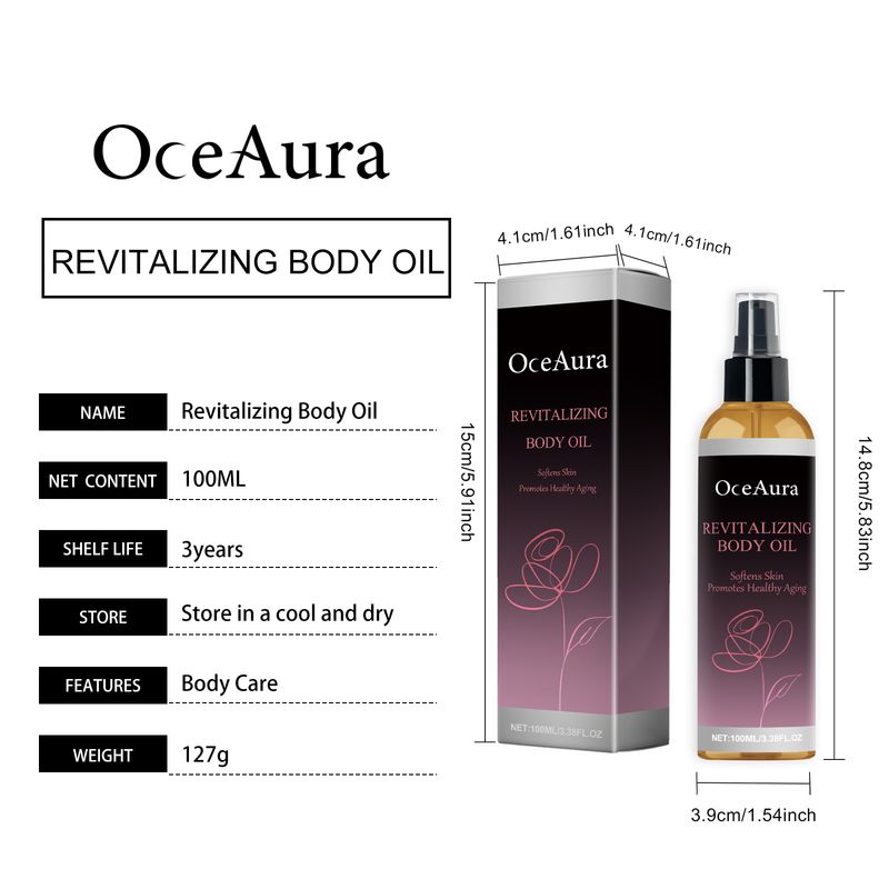 OceAura Moisturizing And Soothing Body Oil Moisturizing And Hydrating Moisturizing Brightening, Smoothing Skin Tone And Soothing Body_voghion.com
