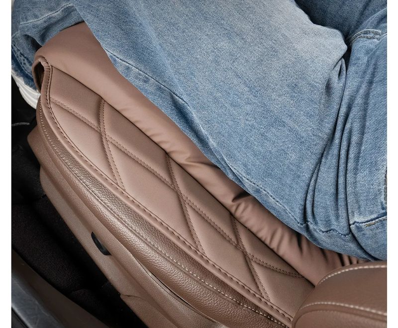 NAPPA Leder Kissen Auto Beine Unterstützung Erweiterung Weiche Abdeckung Für Xpeng /BYD/ Chery/Geely Sitz Schutz Pad_voghion.com