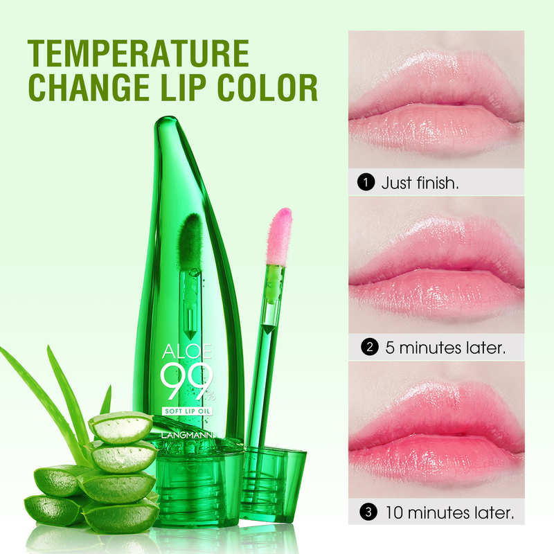 Ännerend Aloe Faarf Lippenstift Ueleg waasserdicht Faarfännerend Lippenstift laang dauerhaft Feuchtigkeitsspendend Kosmetik_voghion.com
