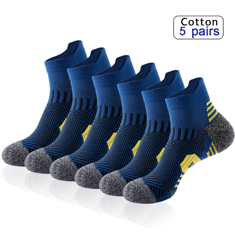 Thickened Towel Bottom Breathable Sports Outdoor Running Basketball Walking Play Badminton Men's Socks_voghion.com
