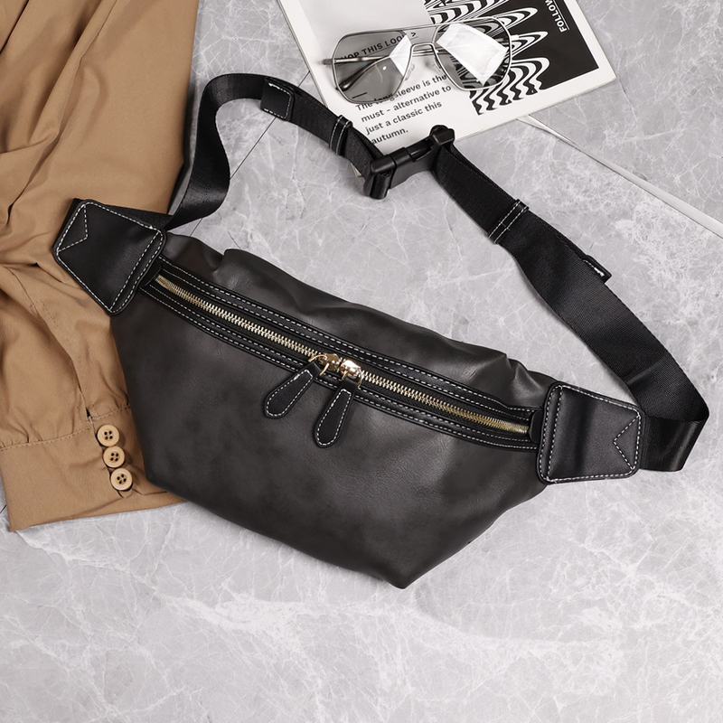 2023 Nei europäesch an amerikanesch klassesch Casual Kontrast Gürteltasch Modesch a villfälteg One-Shoulder Crossbody Broschttasch Trendy Unisex Modeller_voghion.com