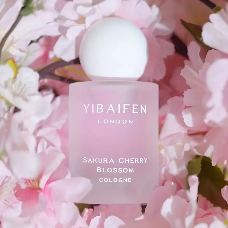 50ml Japanese Cherry Blossom Perfume For Women - Floral Fruity Eau De Toilette | Sakura & Peach Fragrance | Long-Lasting Date Night Scent_voghion.com