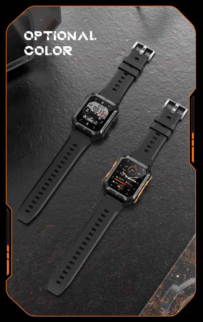 C20pro Outdoor Sport Smartwatch Bluetooth Anruf Wasserdicht_voghion.com