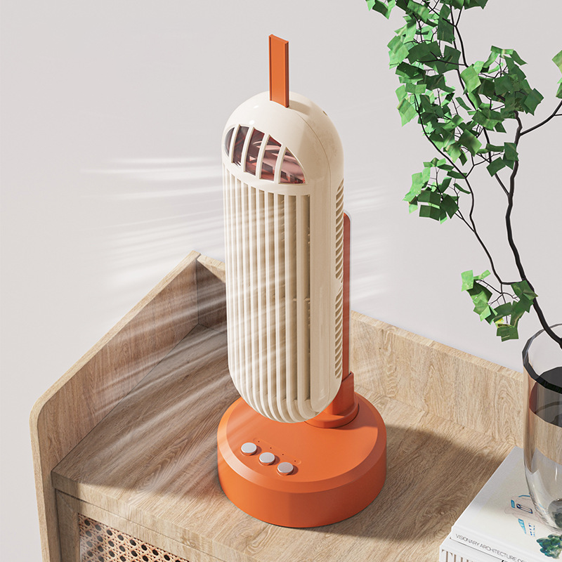 2025 New Moving Head Fan 1PCS Refrigeration Charging Tower Air Conditioner Desktop Fan_voghion.com