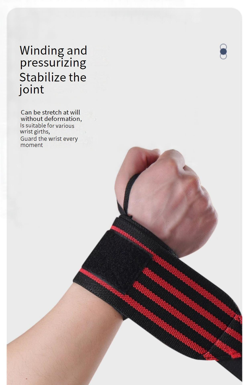 Verstellbare Handgelenkbandage für Fitnessstudio, Arbeit und zur Erholung nach Verletzungen – atmungsaktive Kompressionsbandage für Männer und Frauen – ideal zum Gewichtheben_voghion.com