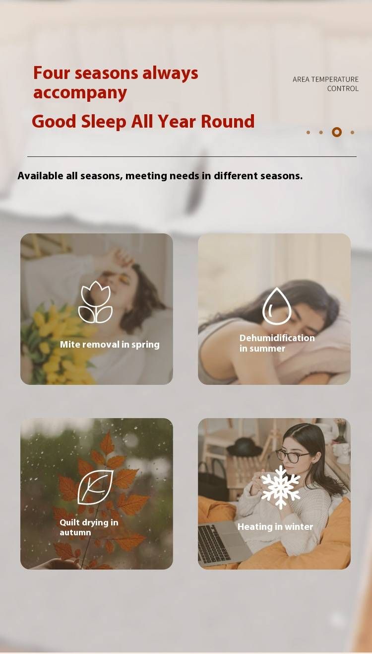 Milk Fleece Electric Blanket – Dual/Single Control Heating Pad For Single/Double Bed (Smart Thermostat, Overheat Protection, Ultra-Soft Plush)_voghion.com