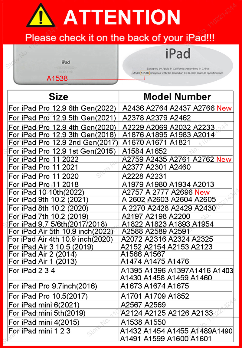 Stødsikker etui 10.2 7. 8. 9. generation børne-tablet cover til iPad Air 4 5 10.9 Pro 11 2022 etuier_voghion.com