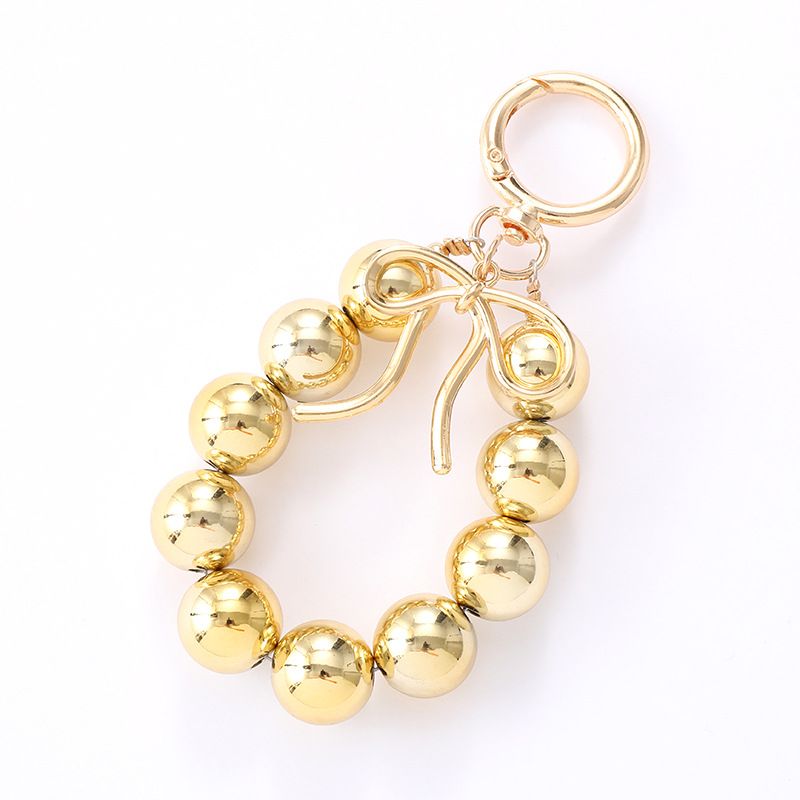 INS Korean Jewelry New Pearl Chain Phone Car Keychain Pendant Fashion Versatile Bag Decoration Ornament_voghion.com