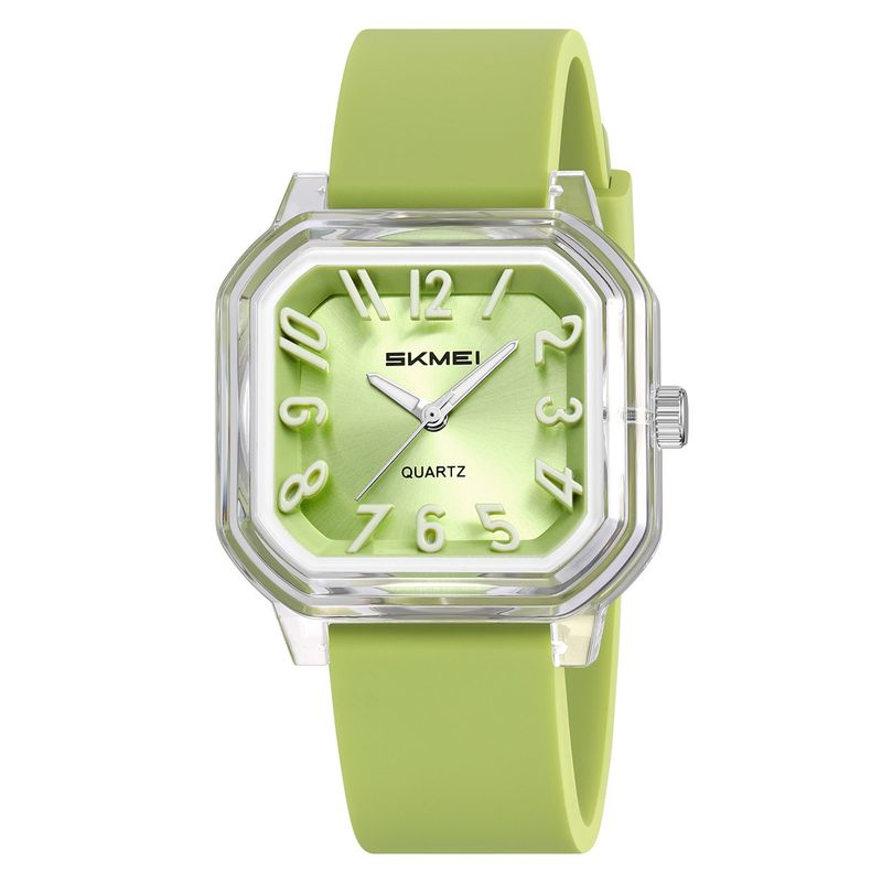 Reloj de cuarzo Moment Beauty Summer Jelly Color para mujeres y estudiantes, con correa de silicona, a la moda, para parejas_voghion.com