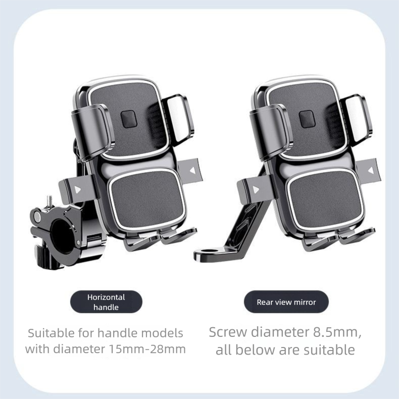 Supporto fisso per bicicletta elettrica stabile, batteria, moto, navigatore per esterni, supporto per telefono_voghion.com