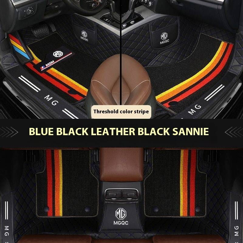 Alfombrillas para coche MG, moqueta para coche, piel sintética de alta calidad, antideslizantes y resistentes al desgaste, ignífugas, reducción de ruido_voghion.com