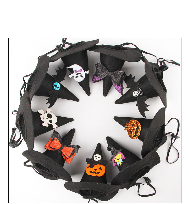 Halloween series pet hat collar creative design multiple styles can choose decoration_voghion.com