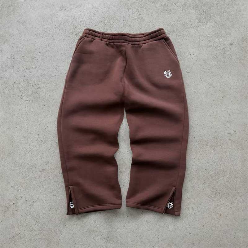 Spring Autumn 2025 Fashion European-USA Hip-Hop Y2K Style Sweatpants Men's Elastic Band Mid Waist Embroidery Loose Sport Casual Pants S-3XL_voghion.com
