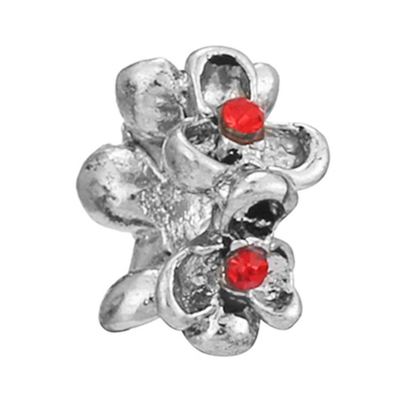 Componenti e accessori per gioielli, ciondolo a forma di foglia rossa di lusso, corona in lega, rossetto, accessori con perline, componenti e accessori per gioielli fai da te_voghion.com