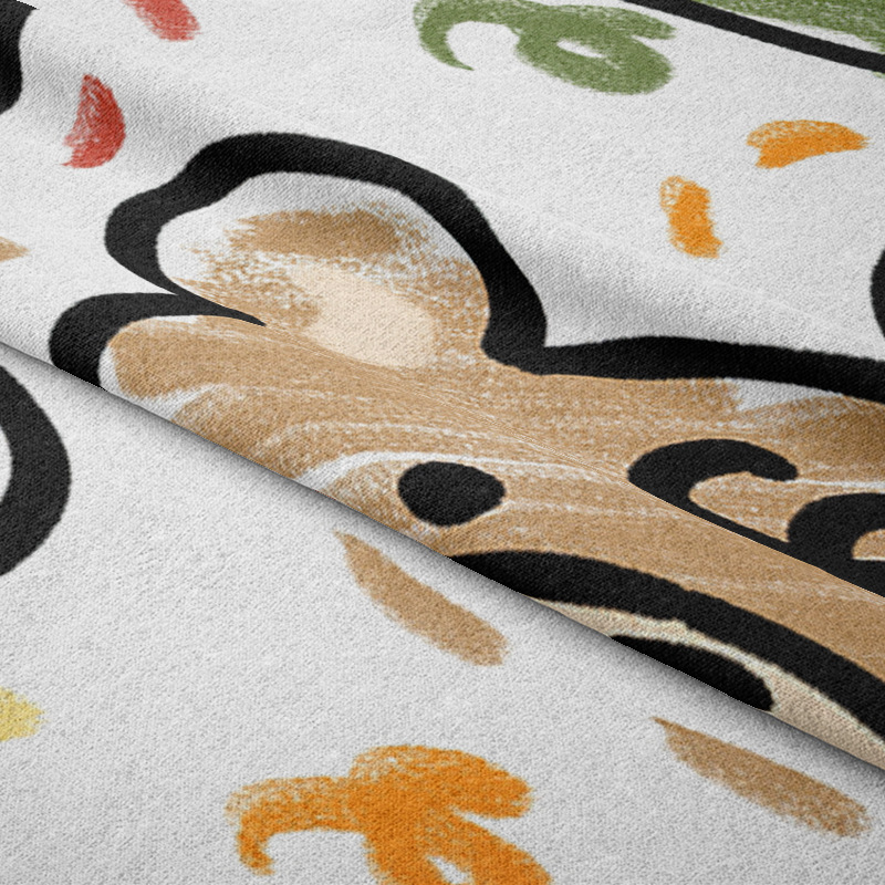 Cartoon Character Hanging Cloth Background Decoration Cloth INS Room Anchor Dressing Can Hang Decorative Tapestry_voghion.com