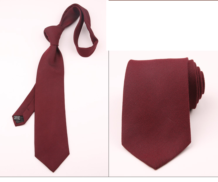 Algodão masculino misturado artesanal puro preto listrado jacquard sarja casual negócios formal casamento terno e gravata_voghion.com