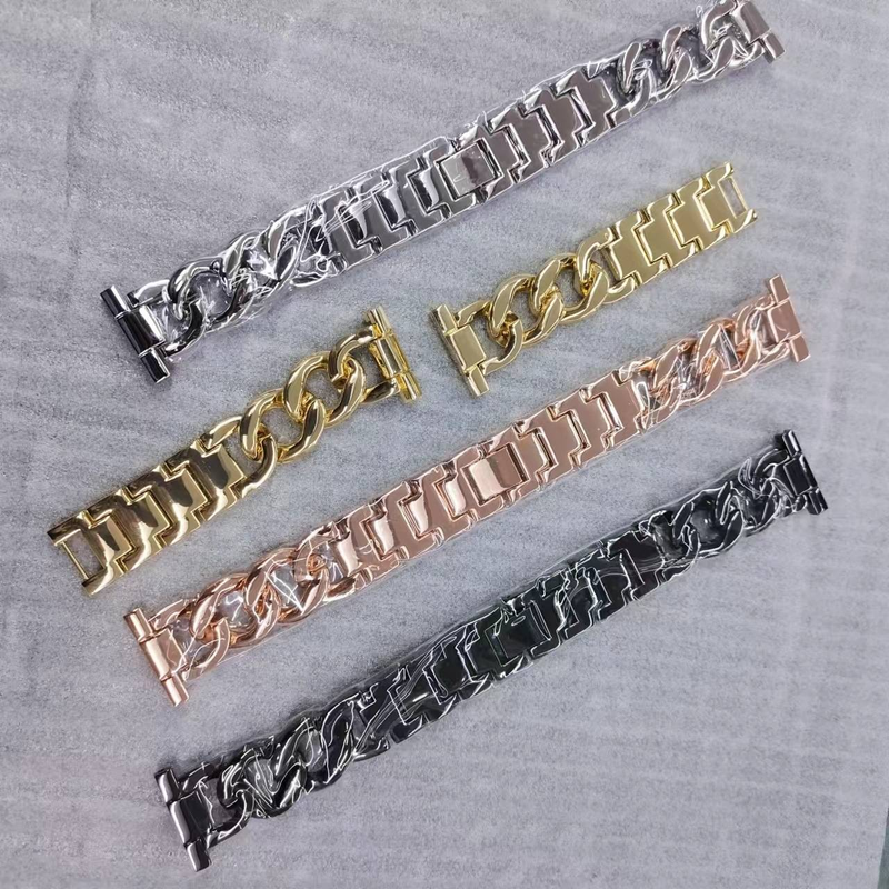 Applicable Apple Generation Universal Small Fragrance Cowboy Chain Apple Huawei Chain Type Metal Strap_voghion.com