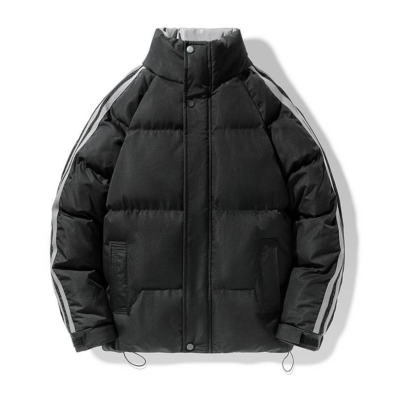 Men's Clothing versatile men's short cotton padded jackets loose winter coats to keep warm_voghion.com
