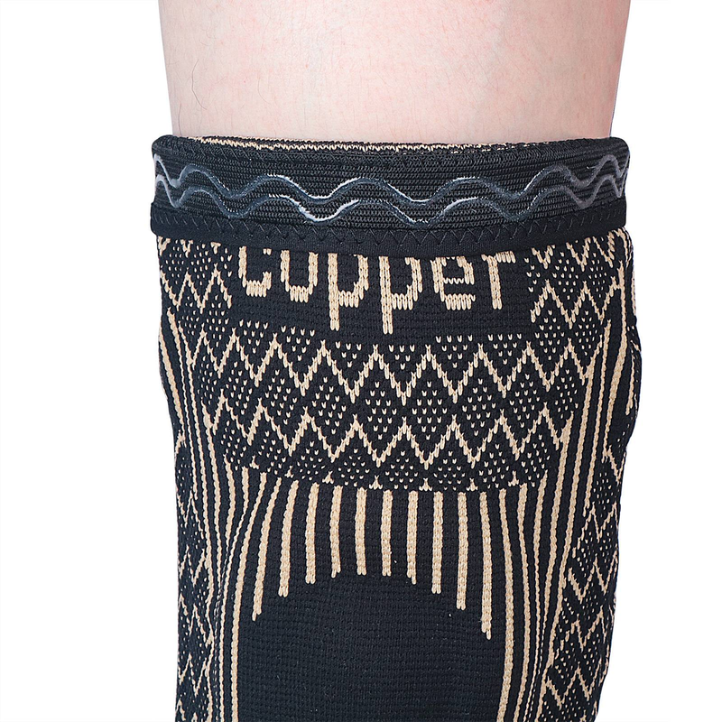 Silikon Fréijoer Knéischutz Sport Vëlofueren Basketball Schutzausrüstung Koffer Nylon Koffer Ion Knéischutz_voghion.com