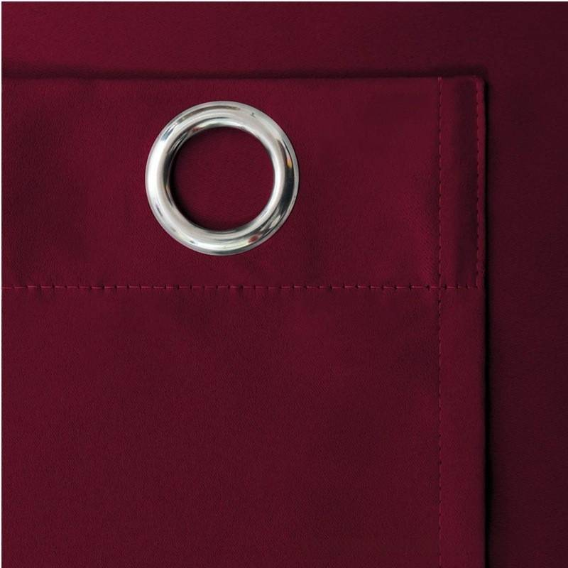 Blackout Curtains - Solid Color Thermal Insulated Window Drapes (100% Light Blocking Noise Reducing Ready-To-Hang For Bedroom/Living Room)_voghion.com