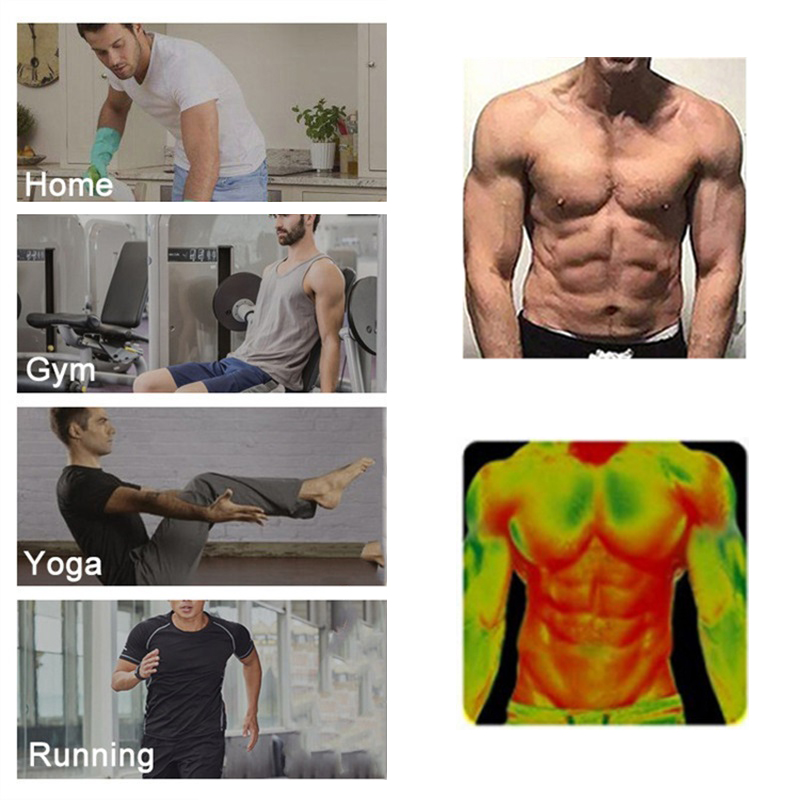 Men's Waist Trainer Tummy Control Slimming Belt Sauna Body Shapers for Men Shapewear Weight Loss Corset Workout Fiess_voghion.com