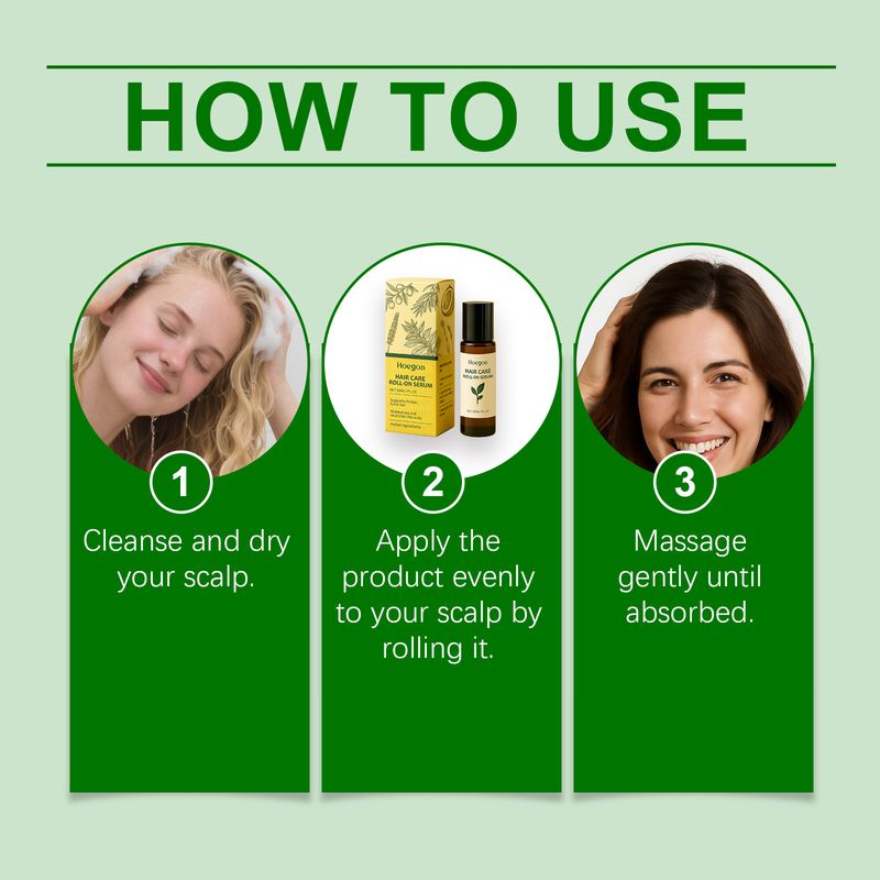 Hoegoa Moisturizing Roll-On Sanfte, nährende, feuchtigkeitsspendende, glatte Essenz zur täglichen Haarpflege_voghion.com