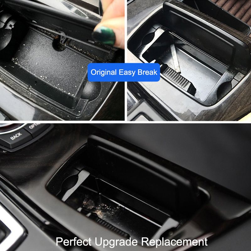 Car ABS Center Console Ashtray Assembly Box Cover Suitable For BMW 5 Series 2010-2017_voghion.com