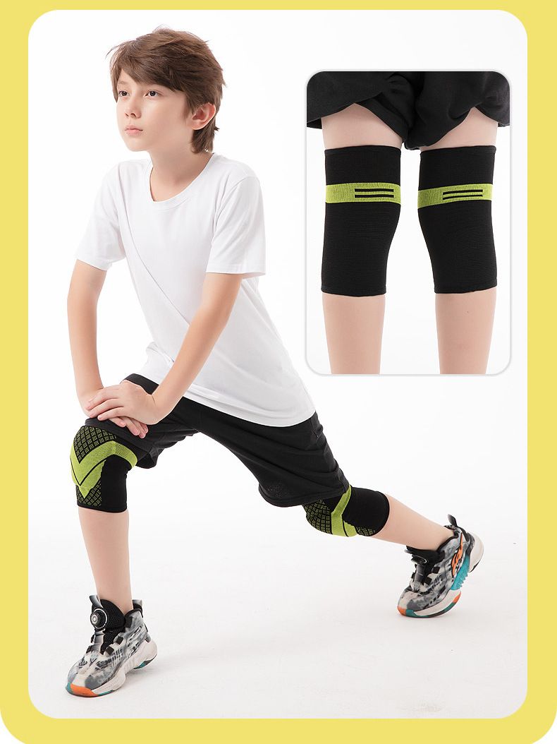 Coussinets de sport pour enfants, football respirant, basket-ball, protection professionnelle contre les chutes au genou, cyclisme et articulation de course_voghion.com