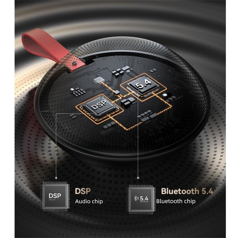 XISEM SN01 Mini alto-falante sem fio Bluetooth para chamadas, pequeno subwoofer portátil para uso doméstico_voghion.com