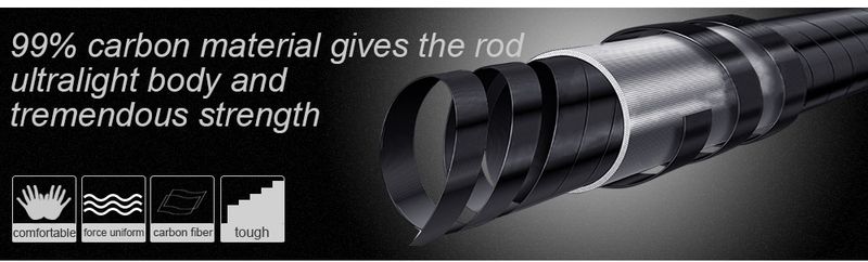 FISHKING Boat Thunder Strong Insert Joint Lure Carbon Sea Bass Black Fish Special Kill Raft Fishing Rod_voghion.com