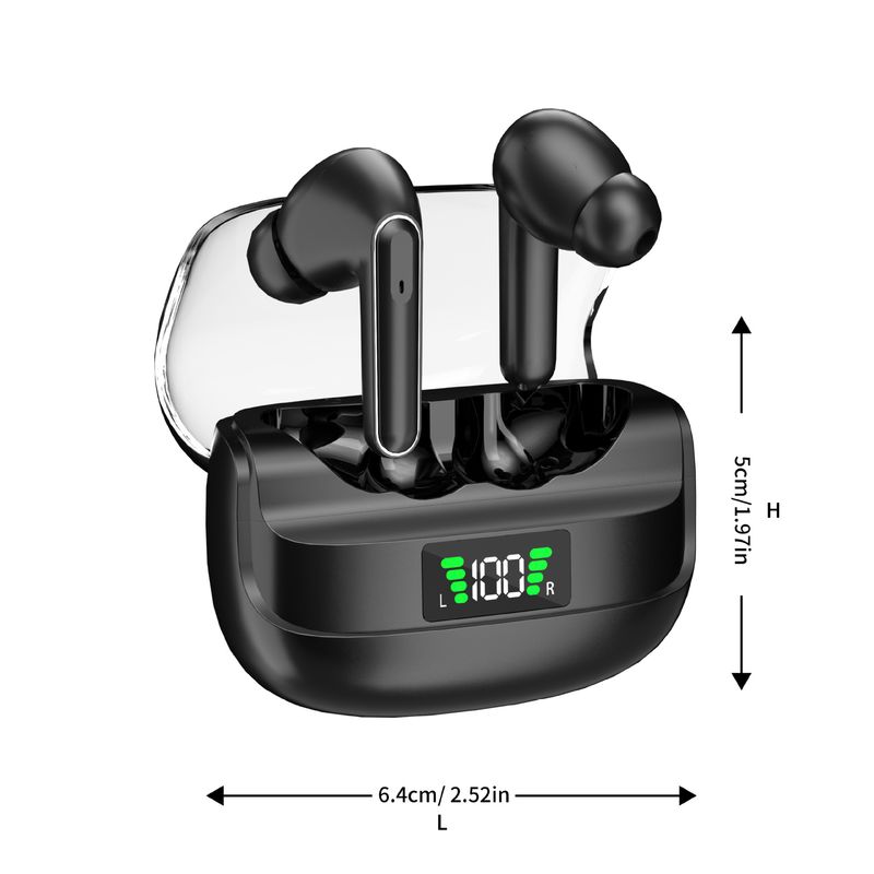 TWS Over-Ear Hook-Type Bluetooth Earbuds With Ultra Long Battery Life & Power Display - Wireless Sports Headphones_voghion.com