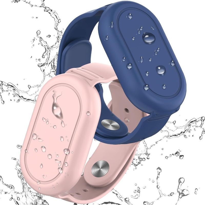 For Samsung Smart Tag 2 Bracelet For 2 Pack Waterproof Hidden Wristband For Galaxy SmartTag2 For Toddlers Elderly Backpack Lugg_voghion.com