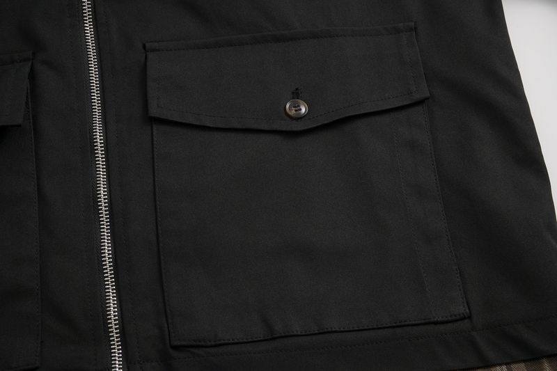 Eon Modish 2025, nuovo cappotto in stile americano con patchwork a quadri larghi_voghion.com