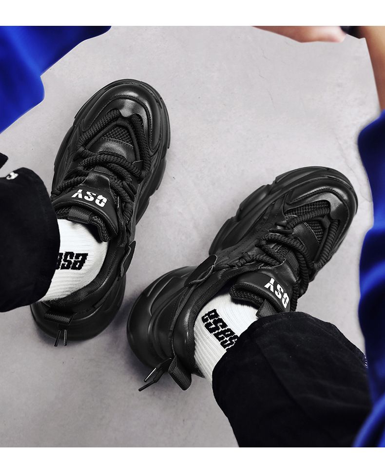 Scarpe da ginnastica casual da uomo, traspiranti, antiscivolo, con suola spessa, per lavoro e tempo libero, leggere e comode, per camminare_voghion.com