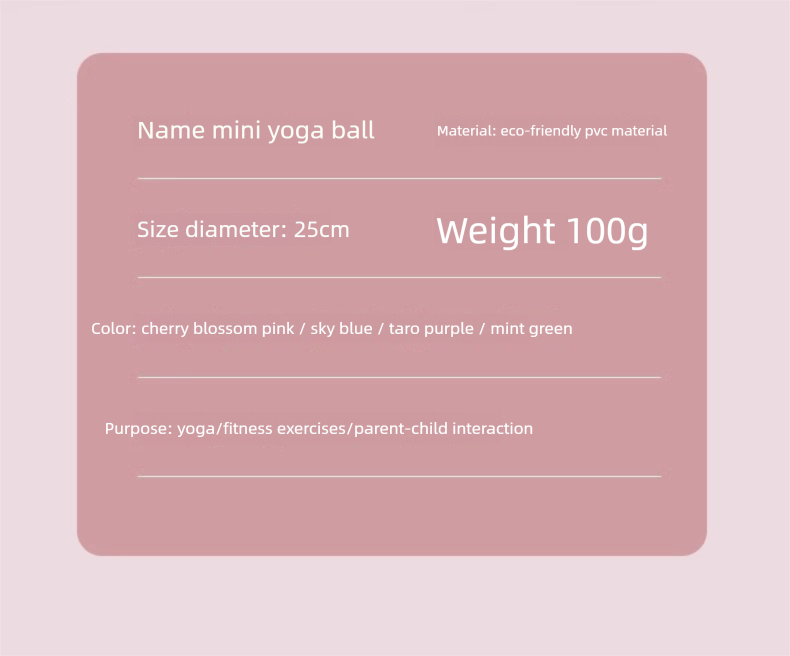 Palla per l'equilibrio yoga, ginnastica per fianchi, Pilates, piccola, ispessita, antideflagrante, attrezzatura per il fitness_voghion.com