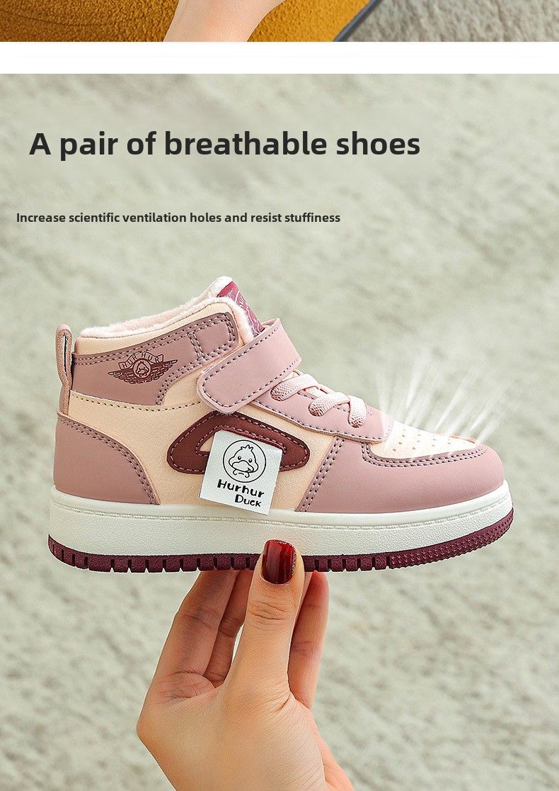 Nuove scarpe sportive per bambine, scarpe da ginnastica alte per bambini di taglia media e grande, scarpe per bambini, uguali per uomini e donne_voghion.com