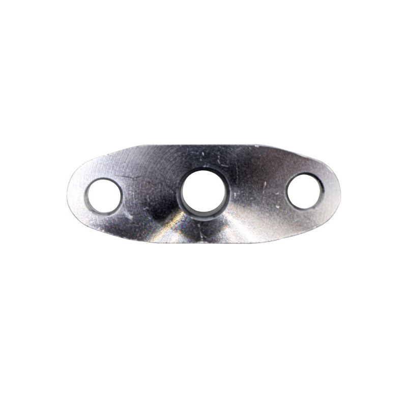 Auto parts silver AN10 for T3T4 turbine oil drain outlet flange gasket adapter kit with gasket_voghion.com