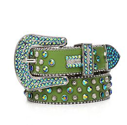 Guangzhou Water Diamond Gürtel für Damen, Frühlingslegierung, Nadelschnalle, Hip Hop, Punk, personalisiertes Muster, modisch, vielseitig_voghion.com